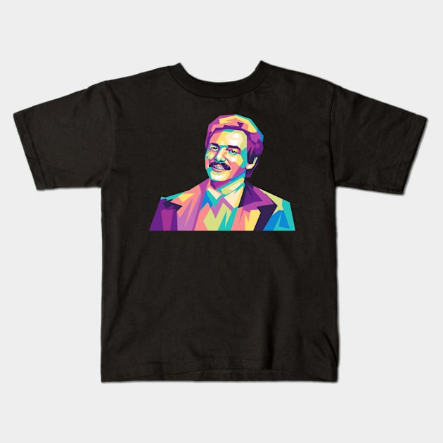 norm macdonald popart Kids T-Shirt by agungsaid1234